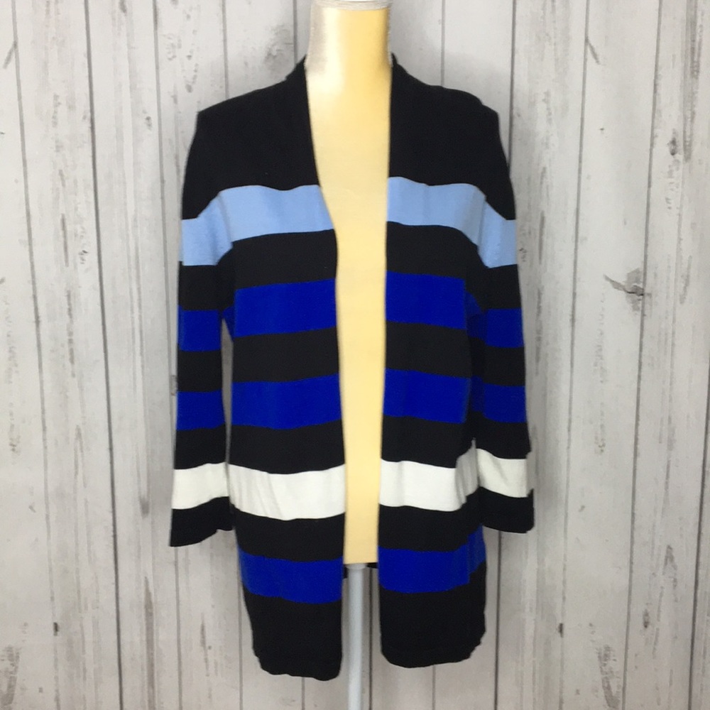 Jones New York Striped Cardigan